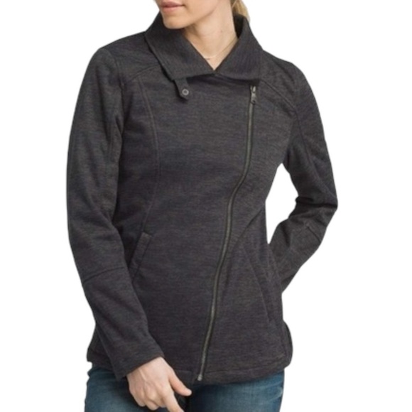 Prana Jackets & Blazers - prAna Marabelle Zip-up Waterproof Fleece Softshell Jacket - Gray - Size Small